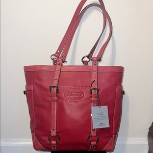Coach Leather Lunch Tote